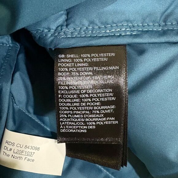 The North Face Vest Blue Camouflage - Picture 8 of 9